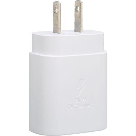 Chargeur USB C 25W Super Rapide PPS PD Prise Murale Type C pour Galaxy S21 100-240V (1/5)