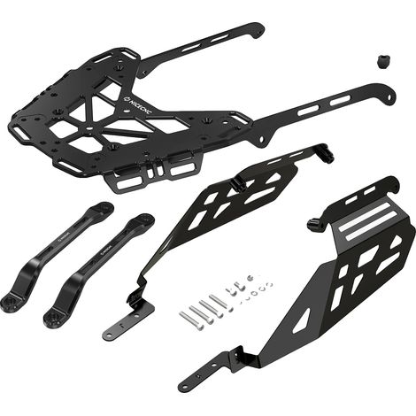 Support de bagages arrière, compatible avec Yamaha Tenere 700 / XTZ700, design léger, ENSEMBLE (1/2)