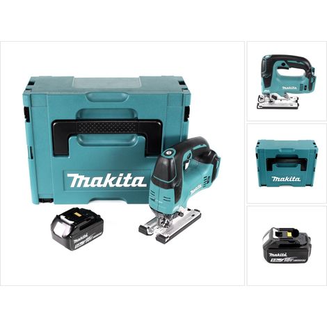 Makita DJV 182 T1J Akku Pendelhubstichsäge 18V Brushless + 1x Akku 5,0Ah + Makpac - ohne Ladegerät