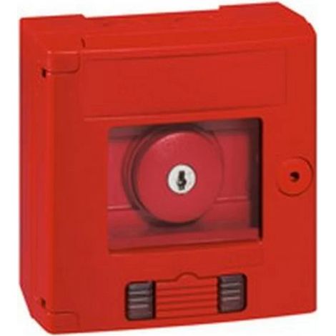 Legrand 038009 – Sicherheitsbox „Glasscherben“ – Stempel – rot + Kontrollleuchte – Projektion