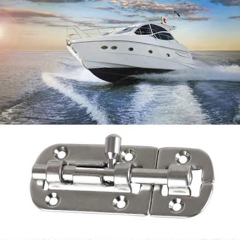Verrou coulissant à barillet, loquet de verrouillage, verrou coulissant pour fenêtre/porte/écoutille marine (1/4)