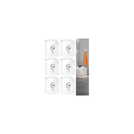 Lot de 30 Adhésif Accroche Tableau Sans Percer, Accroche Cadre Fixation Murale, Attache Cadre Adhésif Crochets pour Accroche Cadres Photo, Photos, Peintures (1/5)