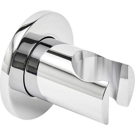 Support de douche SAT Chrome massif foncé SATBSDPDACR
