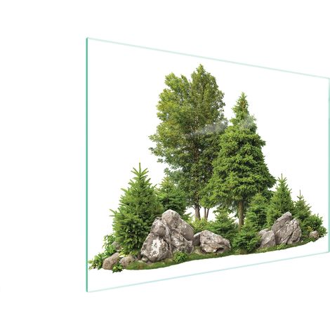Glasschneidebrett 40x30 Baum (1/5)