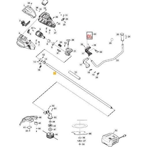ORIGINAL STIGA-GETRIEBEROHR-BAUGRUPPE – 118810412/0