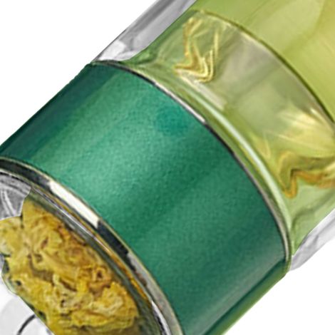 Cette tasse à thé de 280 ml avec infuseur est dotée d'une double paroi isolante et transparente, ce qui la rend idéale pour une utilisation quotidienne. (1/5)