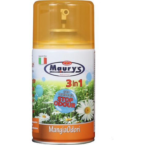 MAURY'S DEODORANTE AMBIENTE MANUALE E RICARICA DIFFUSORE 250ML CATTURA ODORI (1/5)