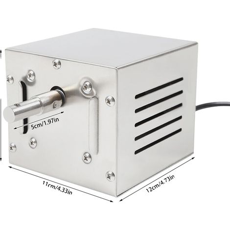 Moteur de BBQ en Acier Inoxydable, Électrique avec Câble, Design Moderne, Puissance de 25W (1/2)