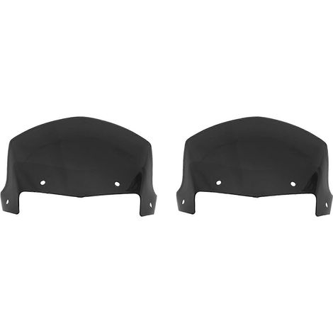2 carénages de phares de moto avec pare-brise transparent marron pour Yamaha Ybr 125 2014-2017 (1/5)