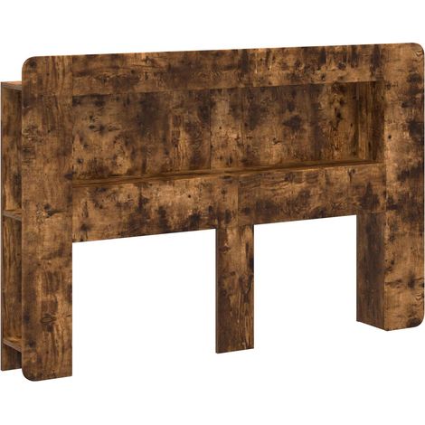 Testiera Testata del letto Rovere Fumo Legno ingegnerizzato (1/5)