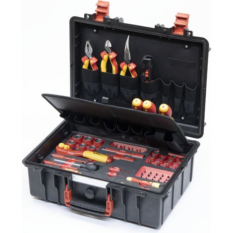 Caja de herramientas eMobility L - 62 piezas - WIHA - 45833