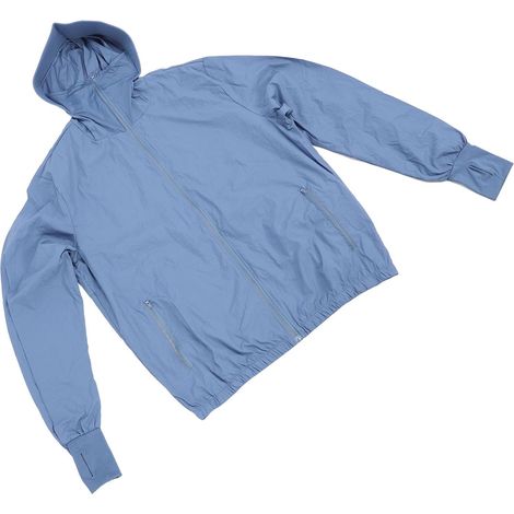 Veste de Ventilateur de Refroidissement, Chemise Climatisée en Polyester avec 2 Ventilateurs à Faible Bruit, Flux d'Air à 3 Vitesses, Tissu Fin Résistant au Soleil pour Hommes, Travail en (L) (1/5)
