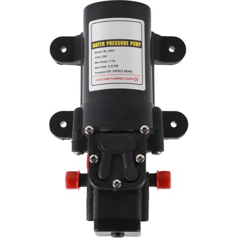 Pompe à Eau à Diaphragme, Pompe à Diaphragme à Pressostat à Grand Débit à Rotation Sèche Auto-amorçante pour l'agriculture (RL 2402 24V). (1/5)