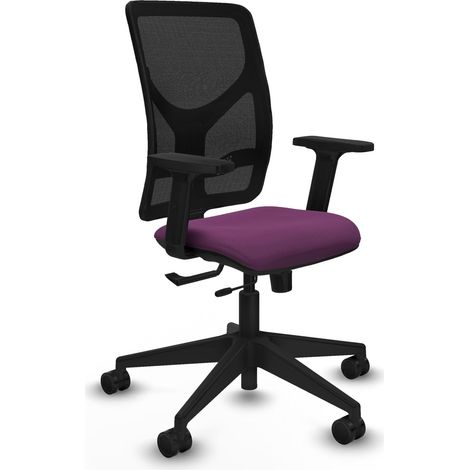 Sedia piqueras y crespo Motilla nero schiuma ergonomica (1/2)