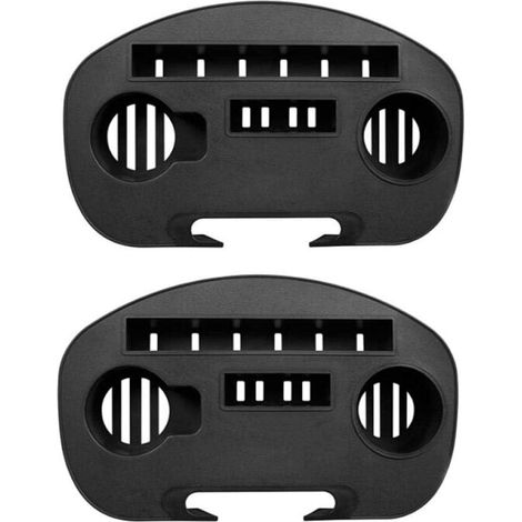 Lot de 2 pinces utilitaires latérales pour table, fauteuil inclinable zéro gravité, plateau et porte-gobelet (1/5)