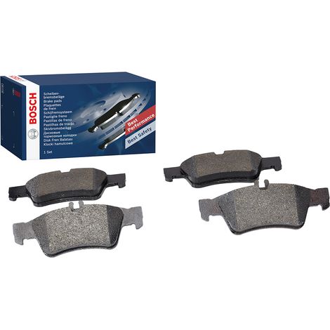 Bosch BP412 Plaquettes de frein - arrière - ECE-R90 - 1 jeu de 4 plaquettes (1/5)