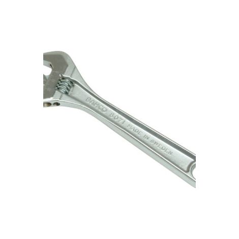 Bahco 8071C Chrome-Plated Adjustable Wrench 200 mm (8 in), 27 mm Jaw