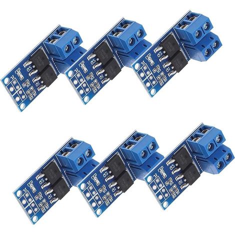 20x Dual High Power MOS FET Trigger Switch PWM Treibermodul Regler Elektronischer Einstellschalter Bedienfeld DC 5V-36V 400W (1/5)