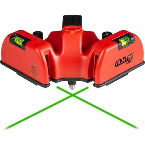 Levelfix FL190G Laser de ligne de sol vert, 2 lignes de 90° - NETIM - 556190 (1/2)
