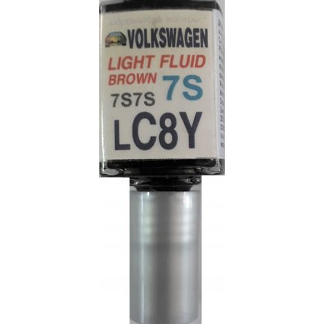 VW LC8Y 7S Fluido marrone chiaro per riparazione graffi su vernice auto 10 ml ARA (1/5)