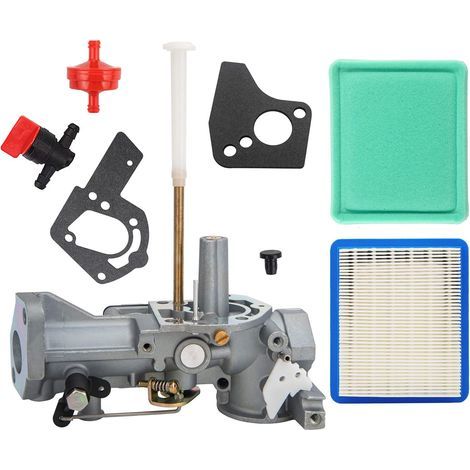 Carburador de repuesto para motores Briggs & Stratton. Sustituye a las referencias 495459, 492645 y 490524. Compatible con los modelos de 5 CV 130202, 112202 y 134202. (1/5)