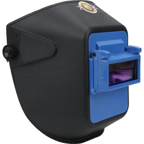 Casque de soudage électrique à assombrissement automatique, alimenté à l'énergie solaire, avec housse de protection intégrée 20918 (1/5)