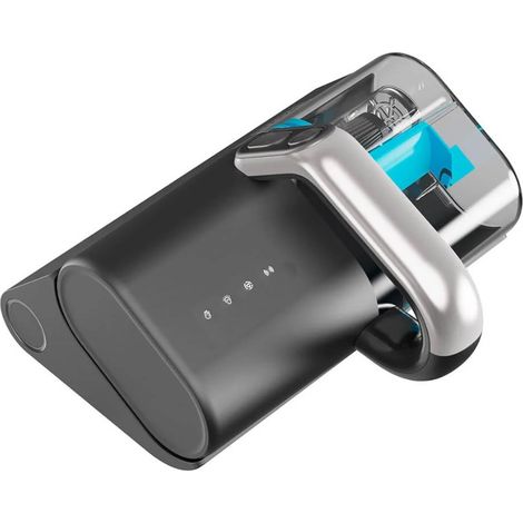 Black+Decker - Aspirador de Mano 400W Dust Mites Tecnología Ciclónica 12Kpa Luz UV Antibacteriana Cepillo Motorizado Filtro HEPA Retiene Alérgenos Pantalla LED Ligera Tapicerías (1/5)