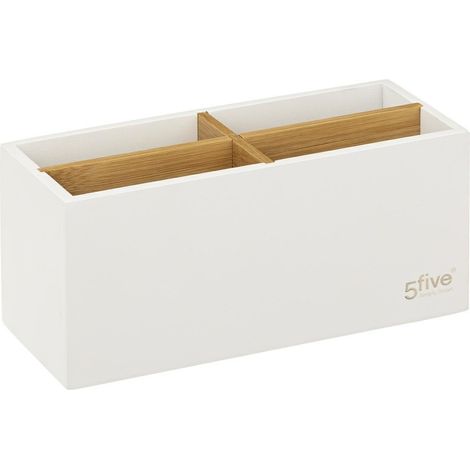 Organizer mit 4 fächern naturéo weiß - 5five (1/3)