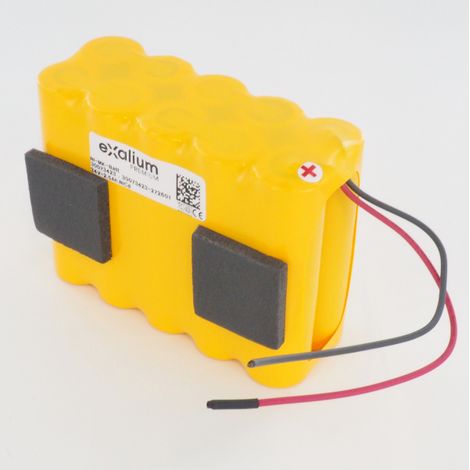 Batterie 24V 2.5Ah NiCd pour Enrouleur couverture à barre pour piscine SAFEO