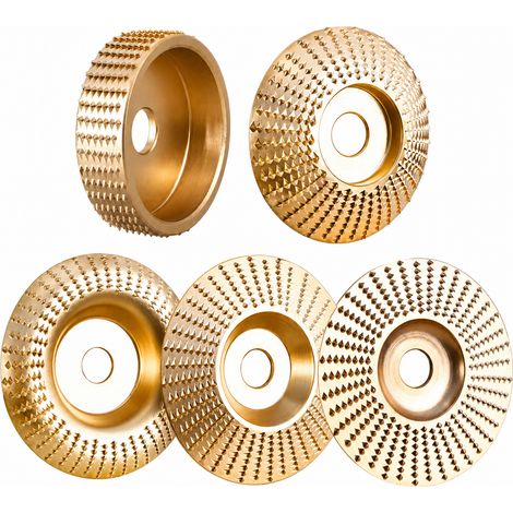 Disques de Râpe à Bois en Acier pour Meuleuse 100 mm Lot de 5 (1/5)