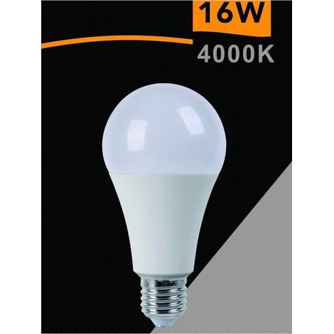 Lampadina Led 16 W Lampada Luce Naturale 4000k E27 A70 (1/3)