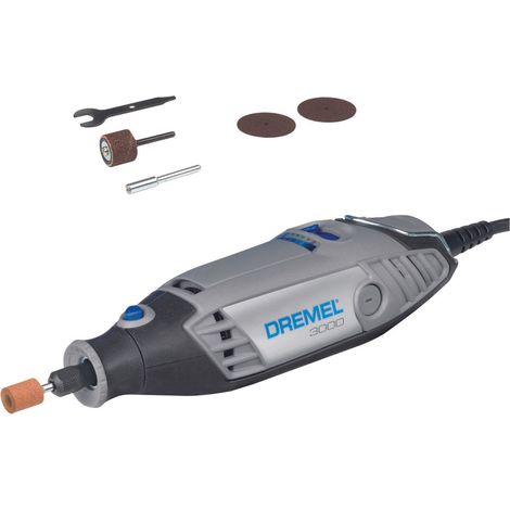 Dremel – Outil multifonction 130W – Vitesse réglable 10 000-33 000 tours/min – Système EZ Twist pour changement rapide d'accessoires – Pour bois dur et teck (1/10)