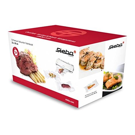 Steba Modello 932000 sacchetti sottovuoto trasparenti 22x30 cm (1/4)