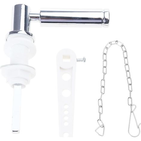 Poignée universelle pour chasse d'eau de salle de bain - Poignées décoratives en métal - Réservoir d'eau de salle de bain (1/5)