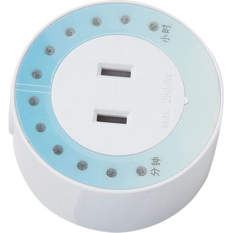 Mini-Timer mit Ausgang für Handy-Ladegerät, iPad und Haushaltsgeräte US-Stecker 110–220 V