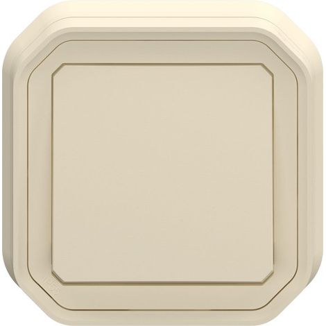 Interruptor bidireccional empotrable impermeable IP55 de color blanco PLEXO LEGRAND (1/3)
