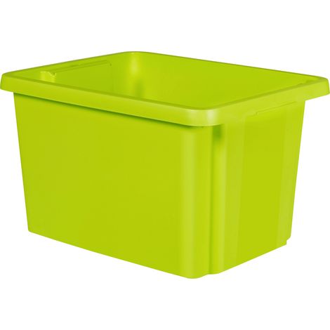 Curver 225499  Drehstapelbehälter ESSENTIALS Drehstapelbox 26L, grün stapelbar  Grün 1 St.