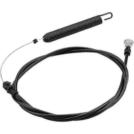 Câble d'embrayage d'engagement de plateau de coupe 532435111 Compatible avec les tondeuses autoportées et les tondeuses à gazon (Édition de remplacement 0619) (1/4)