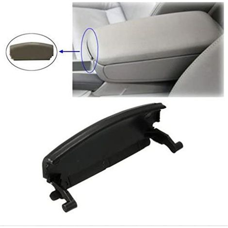 Accoudoir Voiture, Accoudoir Couvercle Verrouillage Console Loquet Catch Clip, Accoudoir Réparation Couvercle Console Couverture Accoudoir Central Couvercle Loquet Clip Catch(Noir) (1/5)