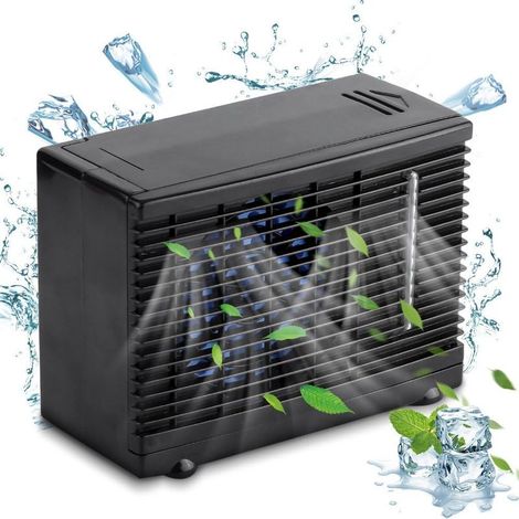 12V Portable Climatiseur Refroidisseur Avec Vitesses Réglables Mini Universel Personnel Voiture Ventilateur Pour Maison Camping -KZQ (1/5)