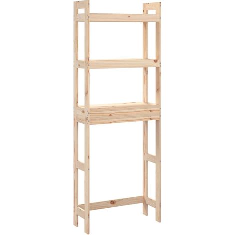 Étagère de toilette 63x26x171 cm Bois de pin massif