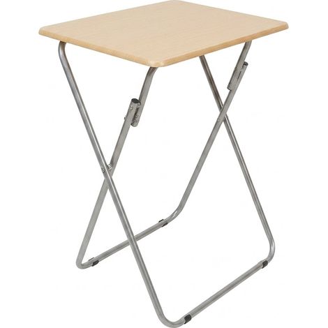Tavolino Rettangolare Arredo Soggiorno Casa 48x38x66cm NATURALE (1/5)