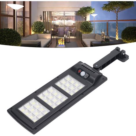 Solarbetriebene LED-Wandleuchte für den Außenbereich, Stehleuchte mit Bewegungsmelder, wasserdichte Gartenleuchte, ferngesteuerte Terrassenwandleuchte. (1/5)