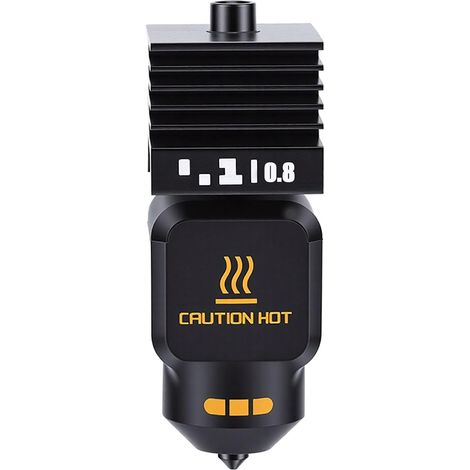 Hotend Kit, Compatible with H2S H2D A1 A1 Mini 3D Printers  0.8mm All-Metal Heat-Dissipating Hardened Steel Nozzle Magnetic Hotend Kit (1/5)