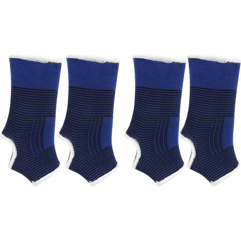 Support de cheville confortable et respirant, 2 paires, équipement de protection pour le sport, protection pratique (1/5)