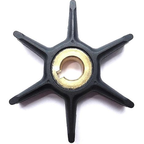 Turbine de pompe à eau pour moteurs Johnson Evinrude 3HP, 4HP, 5HP, 5.5HP, 6HP et 7.5HP (références : 277181, 434424 et 18-3001) (1/5)