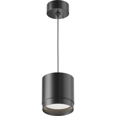 Lampada a sospensione Maytoni Polar nera tubo Ø8,2 GX53 (1/3)