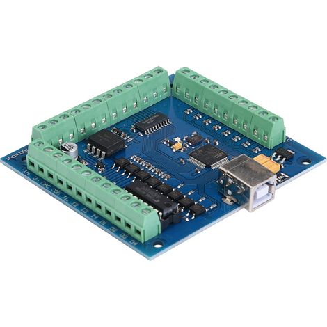 Carte de contrôle de mouvement CNC USB MACH3 4 axes 100 kHz pour gravure (1/5)