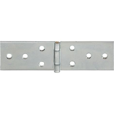 Cinta corporal H. 44mm L.abierta 250mm S. 2mm STA galvanizado con eje de latón remachado VORMANN (Pack de 10) (1/3)