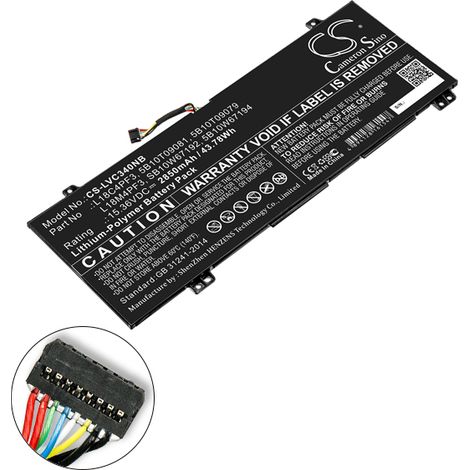 NX - Batterie ordinateur portable compatible Lenovo IdeaPad 15.36V 2850mAh - L18 (1/4)